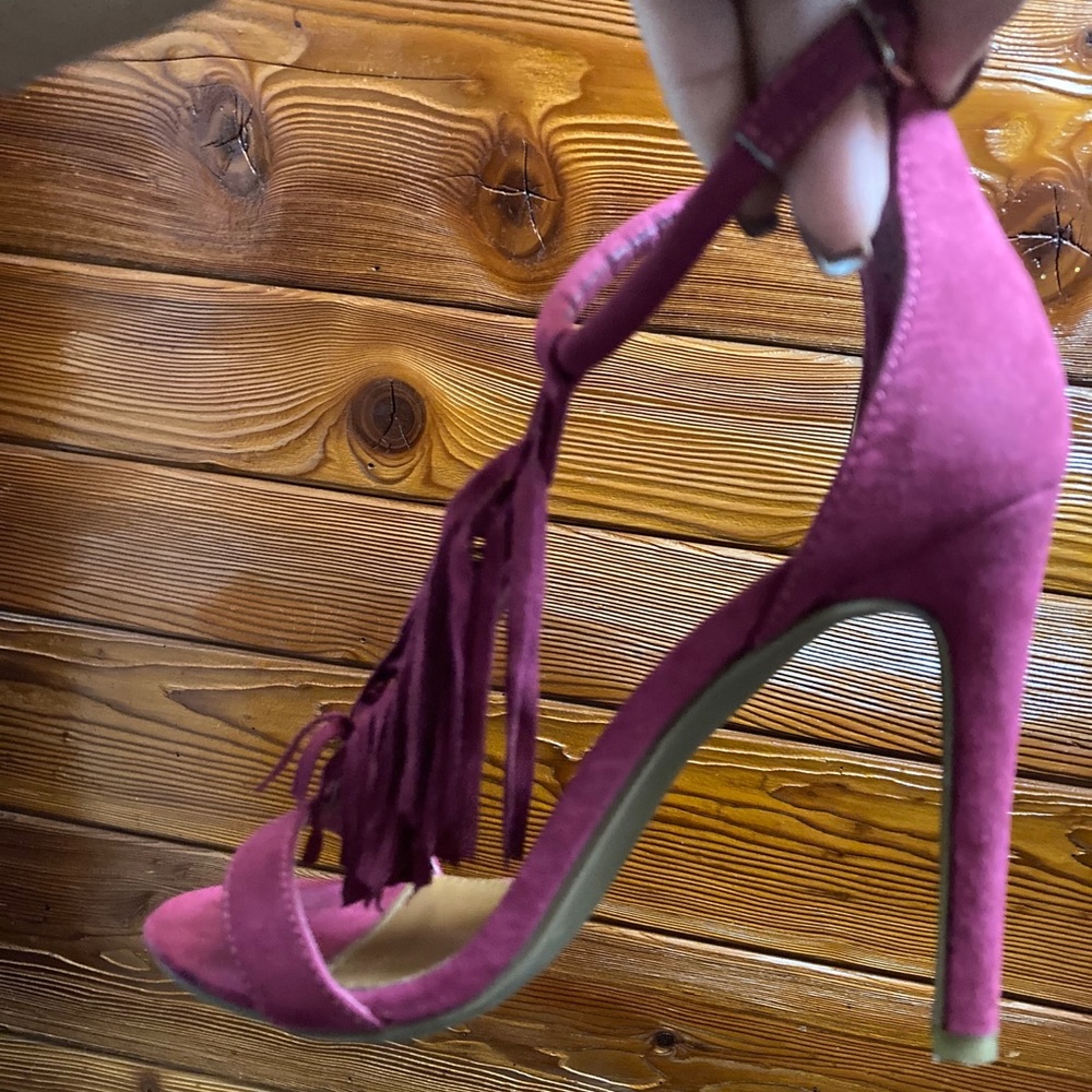 Purple Kisses Heels
